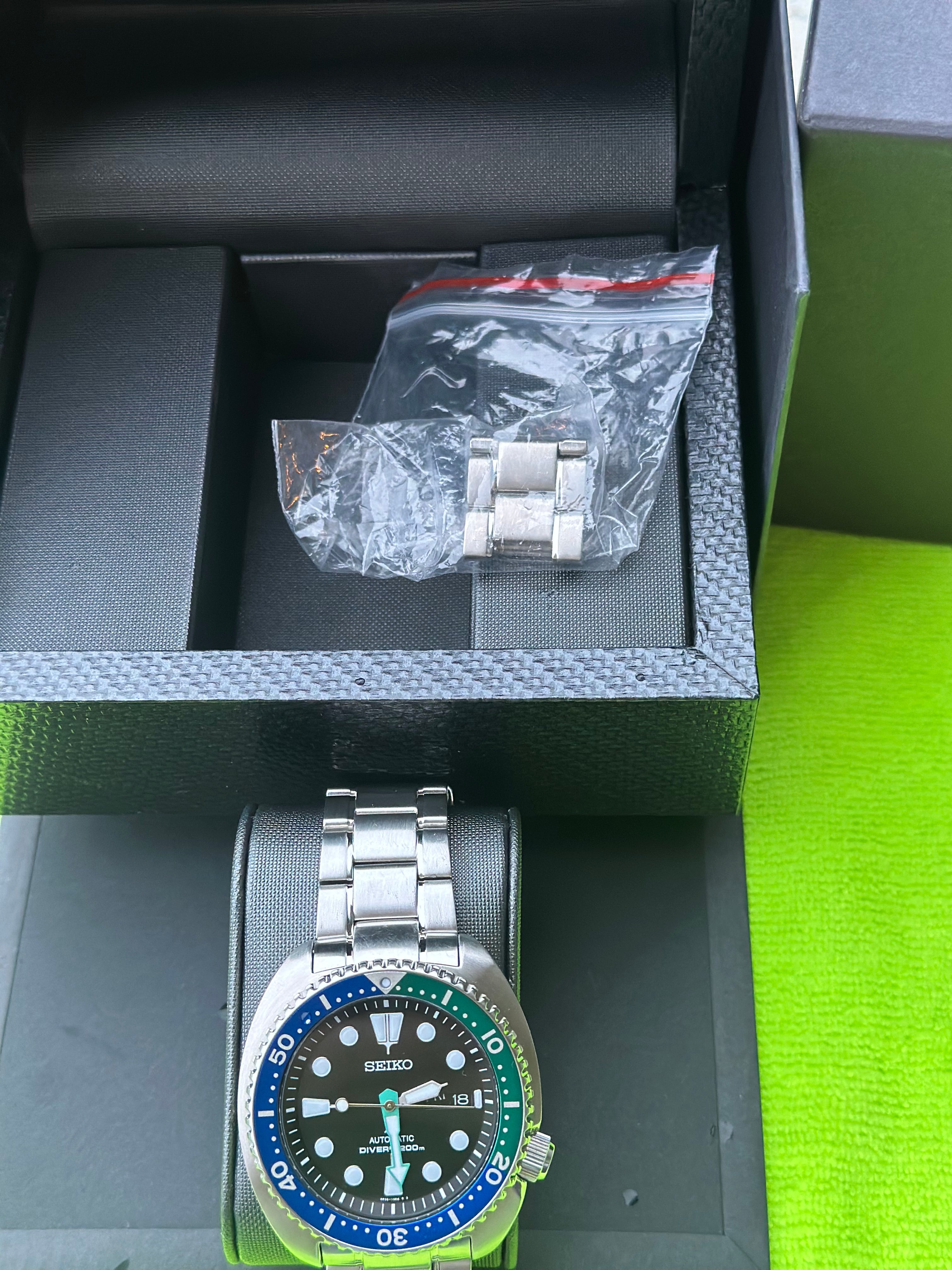 PRE-OWNED Seiko Prospex Turtle Tropical Lagoon (Spesial Edition)