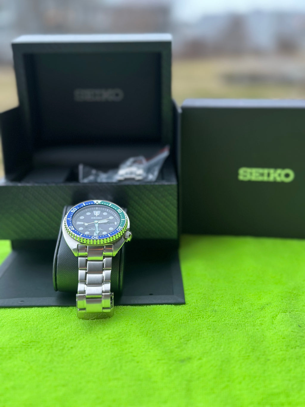 PRE-OWNED Seiko Prospex Turtle Tropical Lagoon (Spesial Edition)