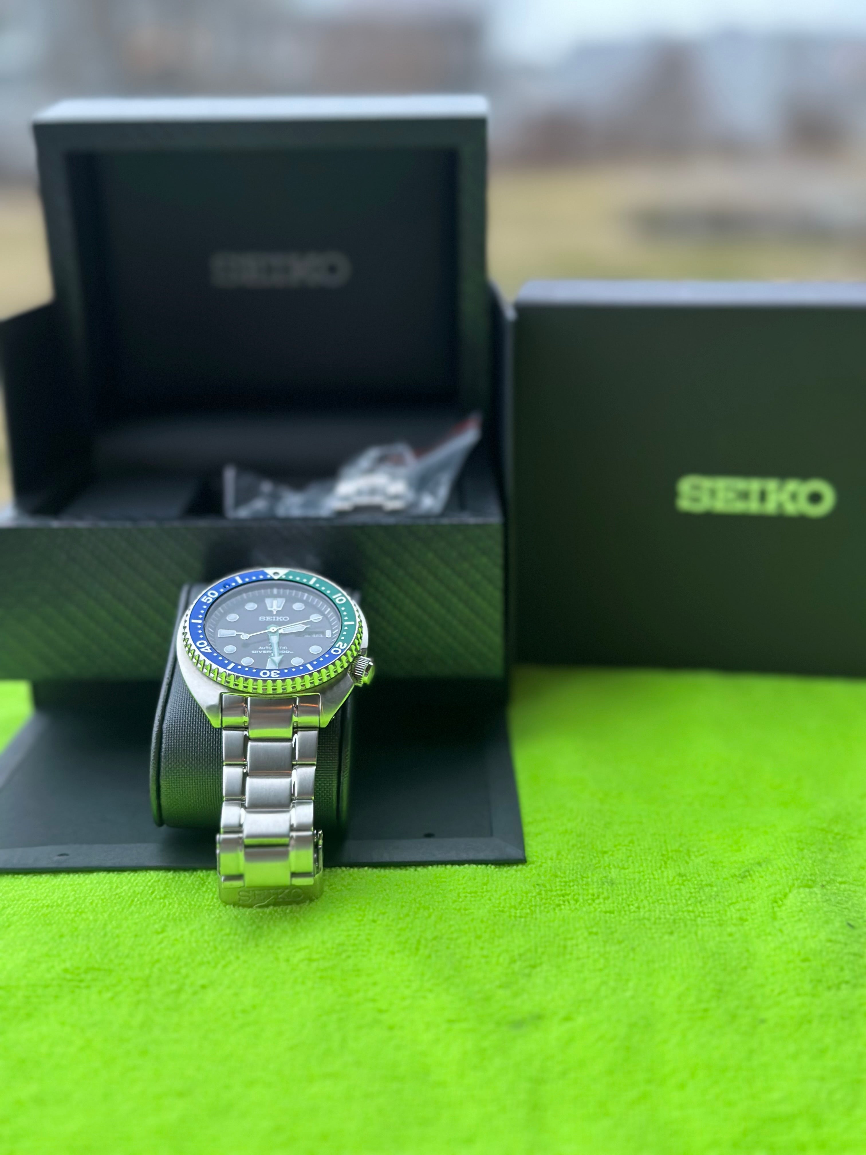 PRE-OWNED Seiko Prospex Turtle Tropical Lagoon (Spesial Edition)